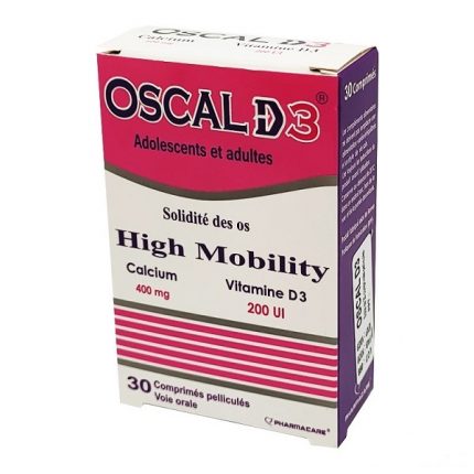 pharmacare oscal d3 cp bt/30