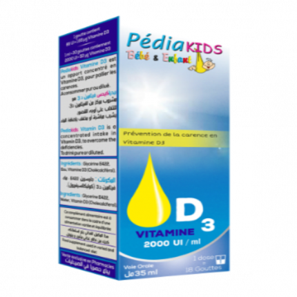 pediakids vitamine d3 35ml