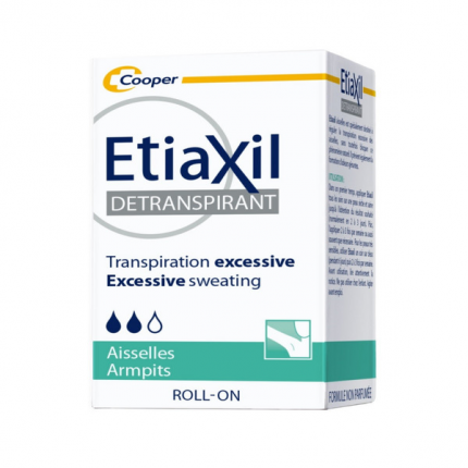 etiaxil detranspirant aisselle. vert 15ml