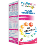 pediakids multi vitamines framboise