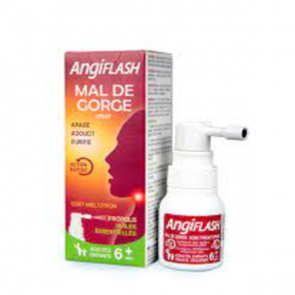 angiflash mal de gorge 20ml