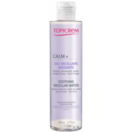 topicrem eau nettoyante apaisante 200ml