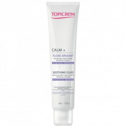 topicrem calm+ fluide apaisant 40 ml