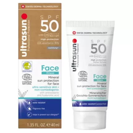 ultrasun face mineral spf 50+ 40ml