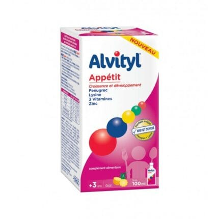 ALVITYL APPETIT SIROP F/100 ML AL2