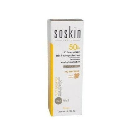 SOSKIN CR SOLAIRE SPF 50+ MED 02