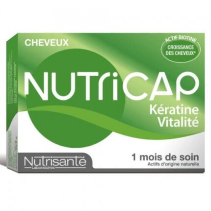 NUTRICAP KERATINE & VITALITÉ CHEVEUX et ONGLES BT30