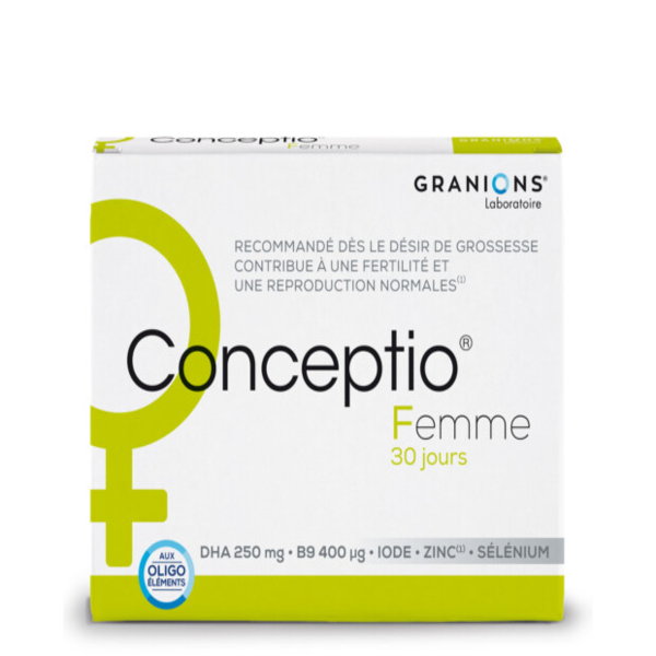 LABORATOIRE DES GRANIONS CONCEPTIO FEMME - 30 capsules + 30 gélules 