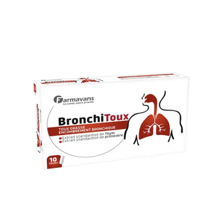farmavans bronchitoux 10 gélules