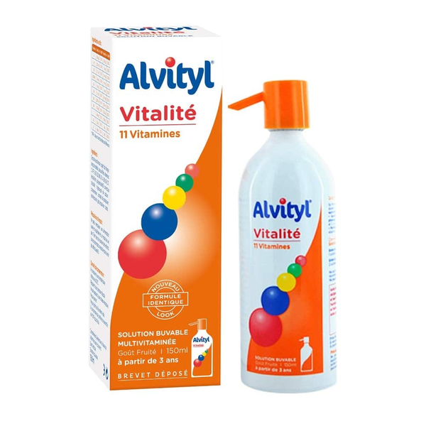 Alvityl Solution Buvable multi-vitaminée Fl 150ml