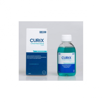 curix bain bouche chlorhexidine 0,2% 200ml