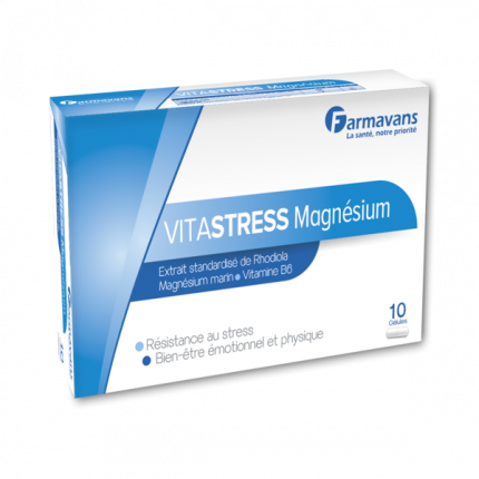 farmavans vitastress magnésium 10 gélules