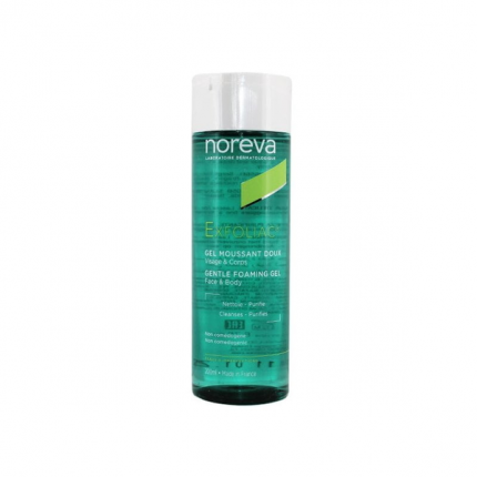 noreva exfoliac gel mouss p imperf