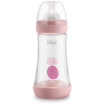 chicco biberon plastique perfect5 240 ml girl