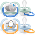 avent sucette ultra air animals 6-18m b/2