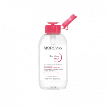 bioderma sensibio h2o pompe inverse 500ml