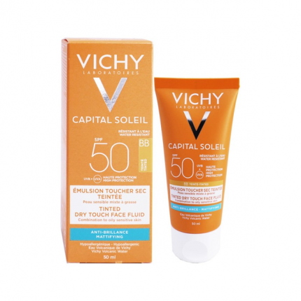 vichy capital soleil ecran emulsion teintee spf 50