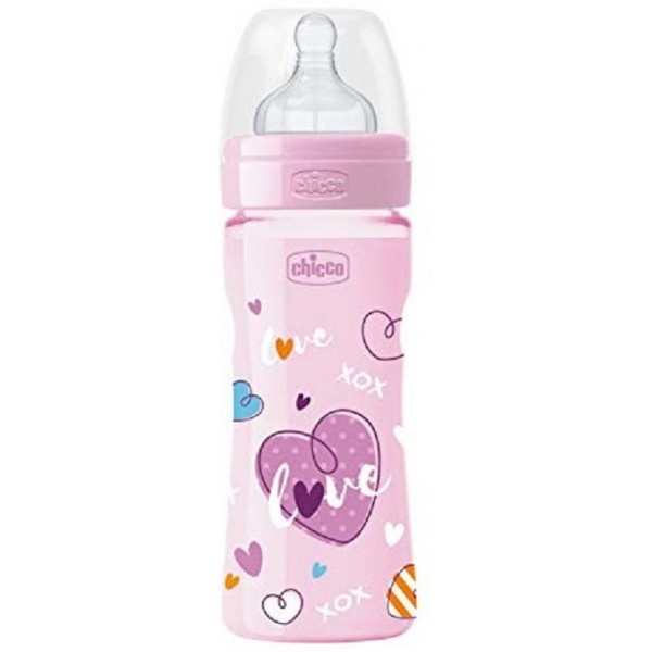 chicco bib pl 250ml girl Paylesspara