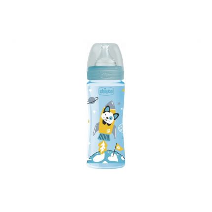 chicco biberon plastique 250 ml boy