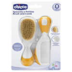 chicco brosse et peigne orange