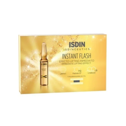 isdin  instant flash 5 ampoules