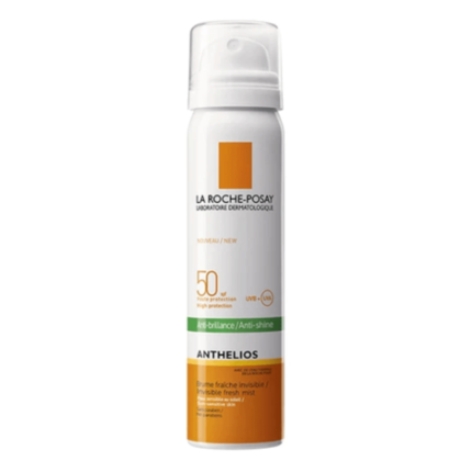 la roche posay anthelios anti-brillance brume fraiche invisible spf 50+ 75 ml