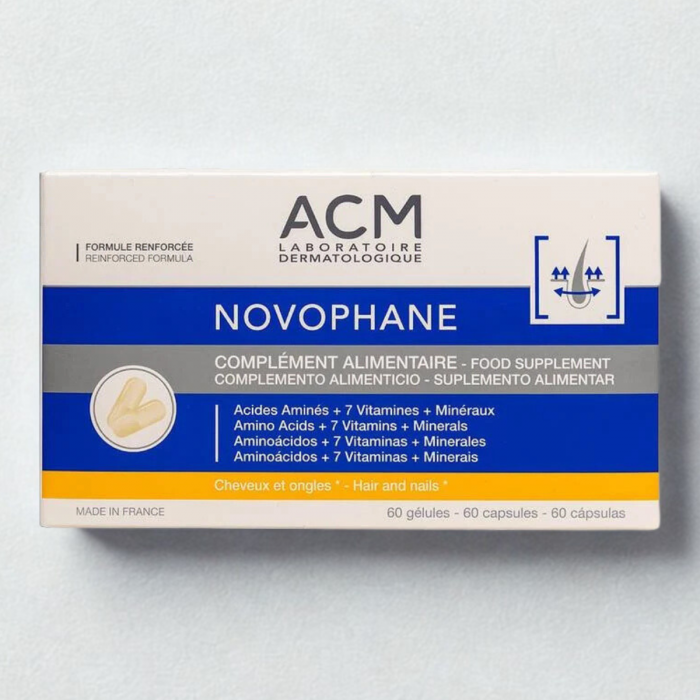 acm novophane ongles cheveux 60 gelules – Image 1