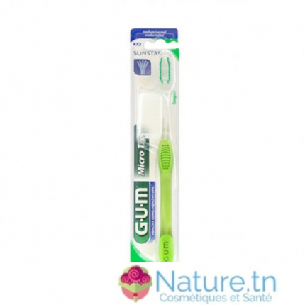 gum brosse a dent microtip medium (473)
