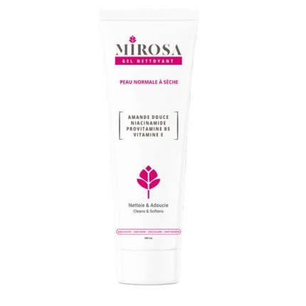 mirosa gel nettoyant peau normale à sèche 200ml