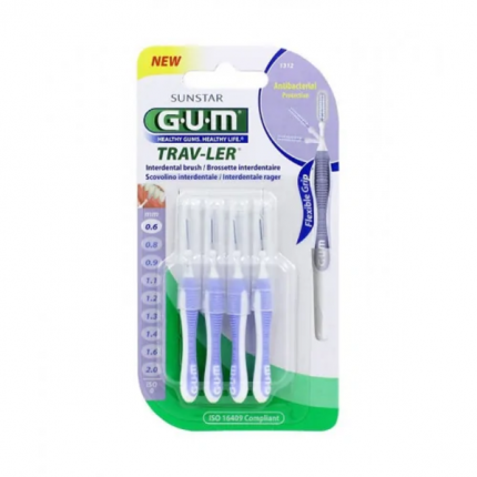 gum brossette travler 0,6 mm (1312)