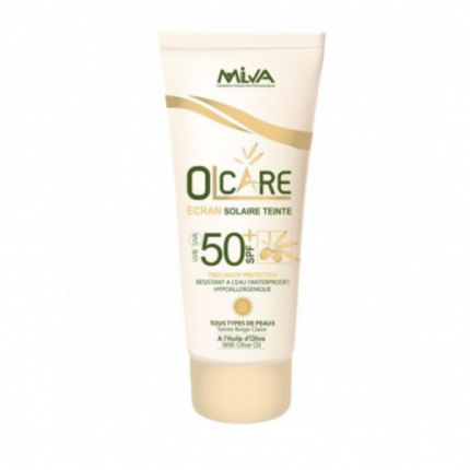 olcare ecran teinte beige claire spf50+