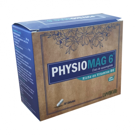 l'apothicaire physiomag 6 gelules bt 30