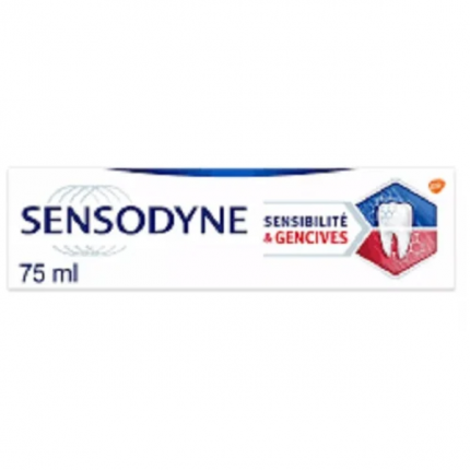 sensodyne dentifrice sensibilité et gencives 75ml
