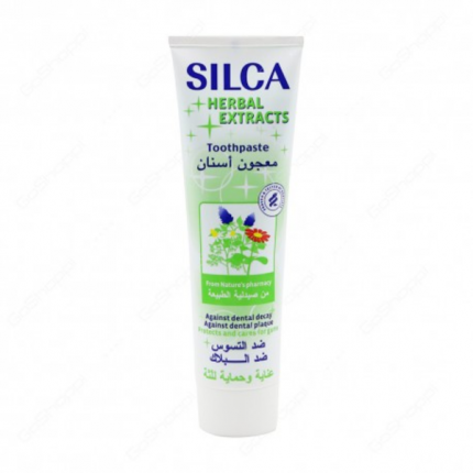 silca dentifrice herbal extracts