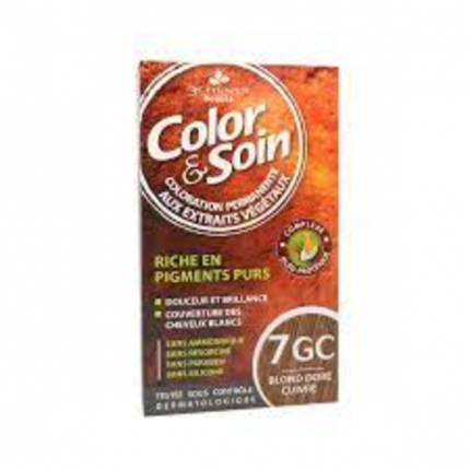 3 chênes color&soin 7gc blond dore cuivre