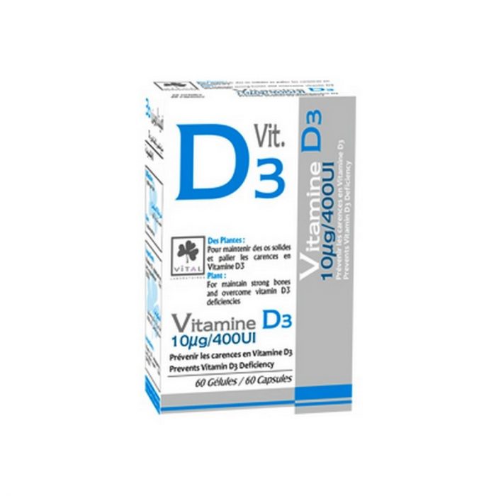 Vital vitamine d3 gélule b/30 – Image 1