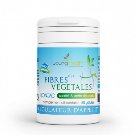 young health fibre vegetale 60 gelules