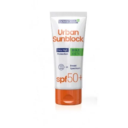 Novaclear urbain sunblock peau grasse spf50+ 40ml