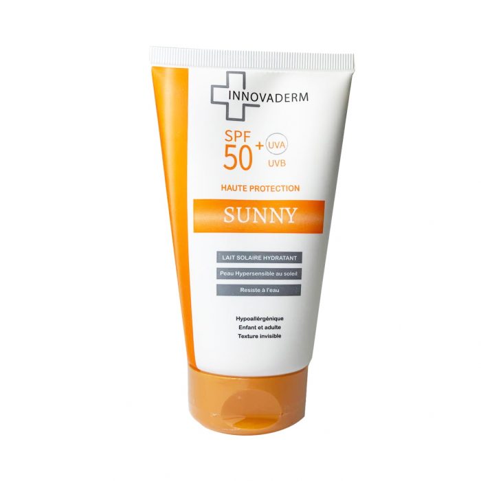Innovaderm sunny lait solaire hydratant 150ml – Image 1