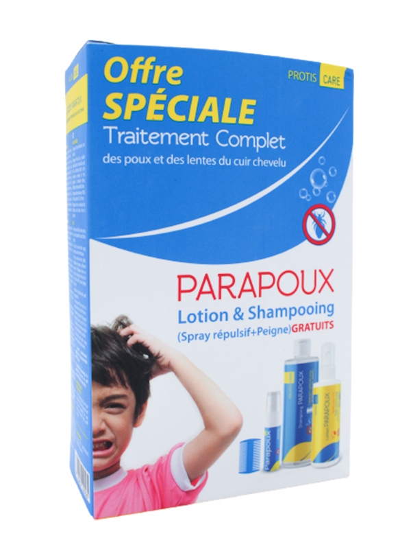 PouxiDerm Spray Anti-Poux Répulsif & Préventif 100ML 