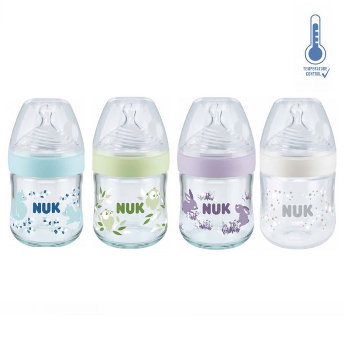 Nuk biberon nature sense en verre 120ml – Image 1