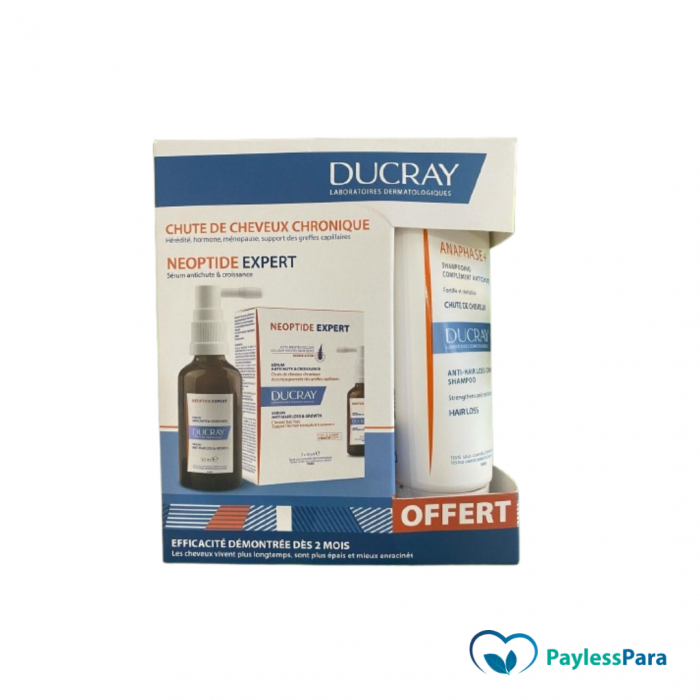 ducray neoptide expert sèrum+ anaphase+ shampooing 100ml offert – Image 1