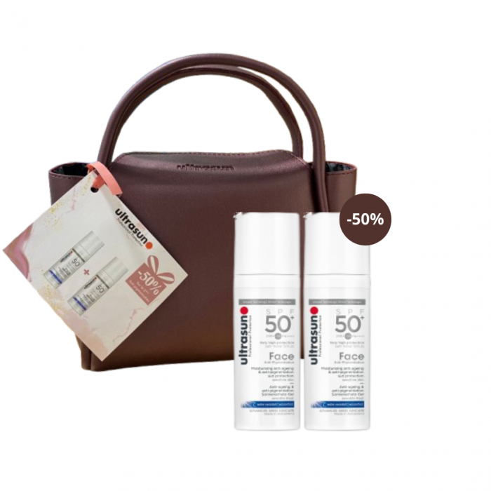 ultrasun sac face anti-age anti-pigmentation spf 50+ 50ml -50% sur le 2éme – Image 1
