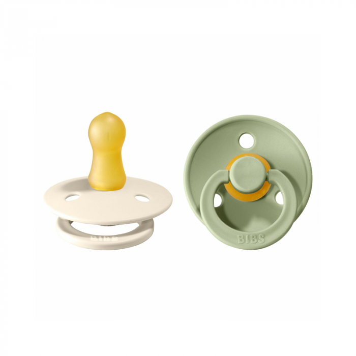 Bibs Colour Ivory-Sage 18m+ Lot De 2 – Image 1