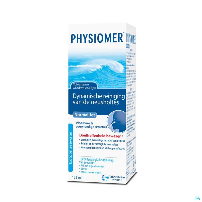 Physiomer jet normal spray 135ml – Image 1