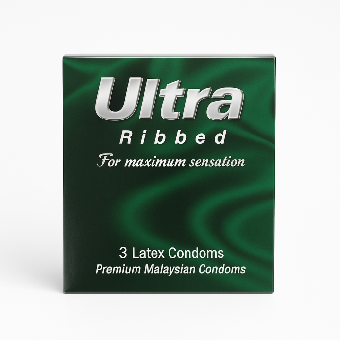 Ultra RIBBED préservatif B/3 – Image 1