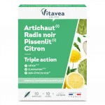 vitavea artichaut radis noir pissenlit citron 10 ampoules