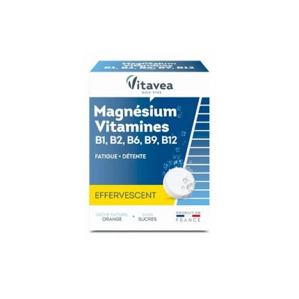 vitavea Magnésium vitamines B1 B2 B6 B9 B12 B/24
