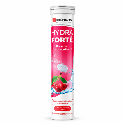 FORTE PHARMA HYDRA FORTE BOOSTER EFFERVECSENTS CERISE B/24